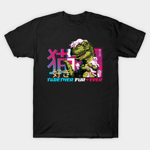 CatSoki T-rex T-Shirt by CatSoki